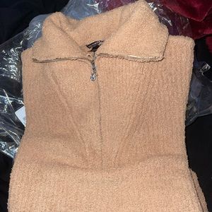 Victorias Secret PINK Long Sleeve Quarter Zip